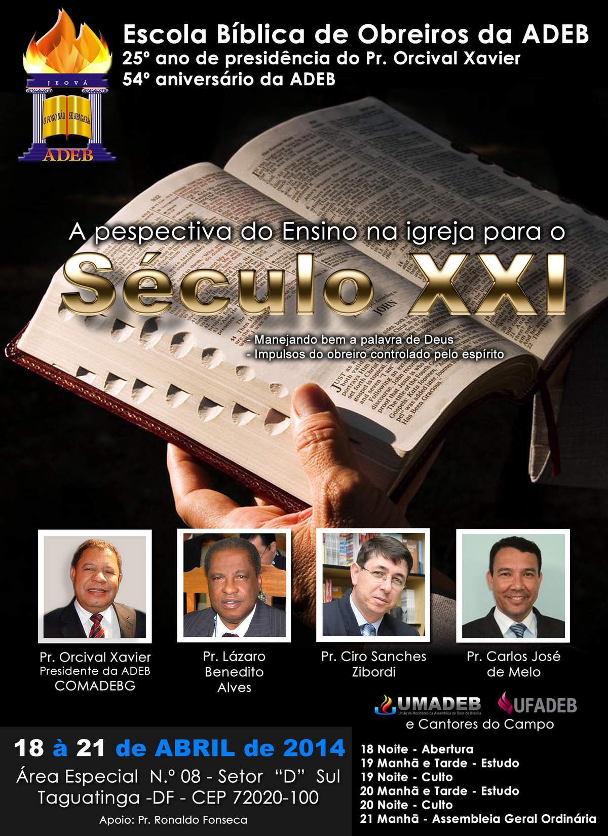 Escola Bíblica de Obreiros - EBO 2014